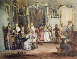 Een avond in het huis van Madame X