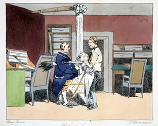 Acht uur, illustratie uit 