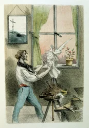 Illustratie door Henri Boutet, voor 