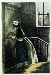 Illustratie door Henri Boutet, voor 