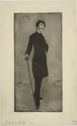 Portret van Whistler