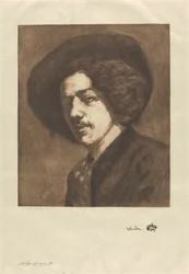 Portret van Whistler