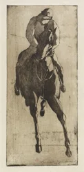 Het renpaard, ca. 1888