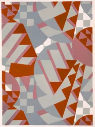 Compositie van Stephany, een behangontwerp uit 