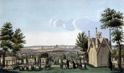 Begraafplaats van Père Lachaise - door Courvoisier