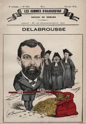 Cartoon van Lucien Delabrousse uit 