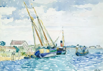 Mariene Scene (Boten bij Venetië), 1903