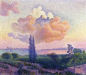Roze wolken