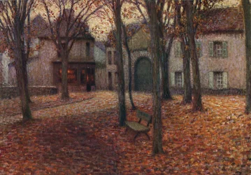 Het dorp in de herfst, ca. 1915