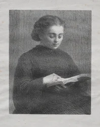 Lezen: Portret van de Zus van de Kunstenaar