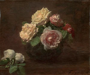Rozen in een Kom