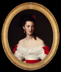 Portret van Marguerite de Biron