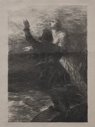 De Vliegende Hollander: Act III, De extase van Senta en de Hollander
