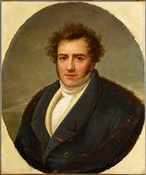 Portret van de componist François-Adrien Boieldieu (1775-1834), door Riesener, Henri-François (1767-1828)