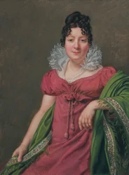 Marie Thérèse Étiennette Bourgoin, door Henri-François Riesener
