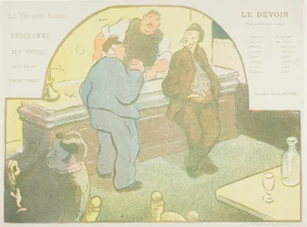 Vierde voorstelling: Le Devoir, voor Le Théatre Libre
