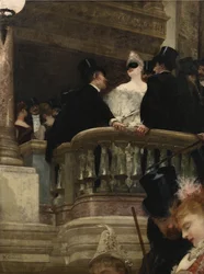 Gemaskeerd bal in de opera, 1886