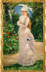 Mme. Valtesse de la Bigne (olieverf op doek)