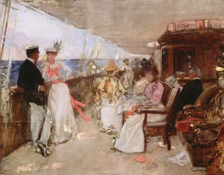 Zeilen in de archipel, ca. 1898