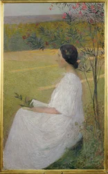 De Muze (schilderij op doek)