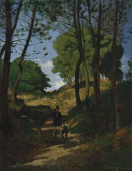 Sparren in Les Trembleaux, nabij Marlotte, 1854