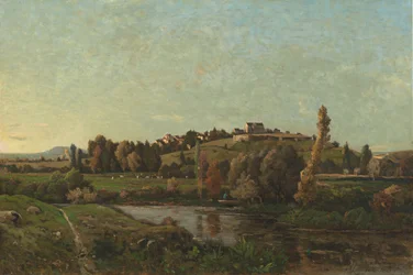 Landschap in Auvergne, 1870
