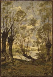 Wilgen aan de Oevers van de Loire
