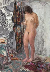Staand naakt met een halsketting, ca. 1923