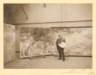 Claude Monet (1840-1926) voor zijn Schilderijen 