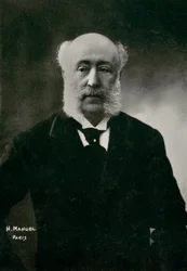 Portret van de schrijver Arthur Meyer (foto)