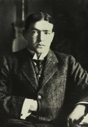 Portret van Ernest Shakleton, ca 1905 (foto)
