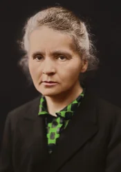 Portret van Marie Curie ca. 1920