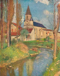 De kerk van La Bastide