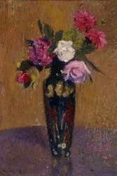 Vaas met bloemen, 1916