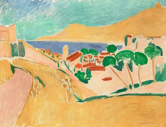 Collioure in augustus, ca. 1911 (olieverf op doek)