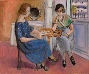 Dominospelers (Les Joueuses de dominos)