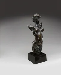 Leven - Torso met hoofd, bedacht in 1906, deze versie gegoten door Valsuani in 1951 (brons met bruine patina)
