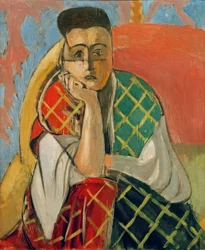 Mademoiselle H.D. Vrouw met sluier