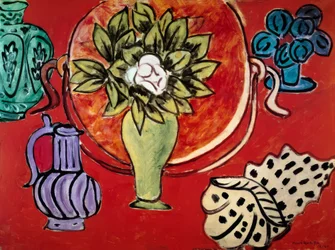 Stilleven met magnolia