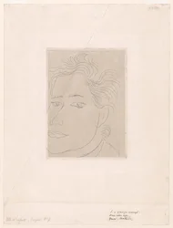 Outamaro, portret van Margot Matisse