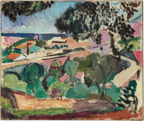 Landschap van Collioure