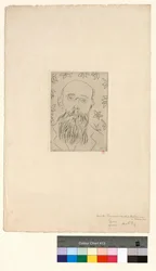 Portret van Bourgeat, lijkend op Vassaux