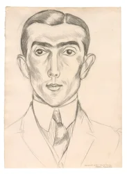 Portret van Léonide Massine