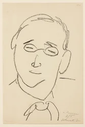 Portret van Paul Léautaud