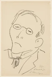 Portret van Paul Léautaud