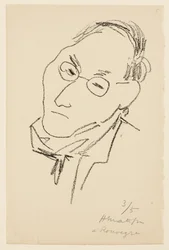 Portret van Paul Léautaud