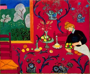 Rode kamer (Harmonie in rood