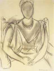Zittende vrouw; Femme Assise
