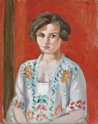 De Bulgaarse Blouse, ca.1920 (olieverf op doek)