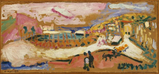 Uitzicht op Collioure